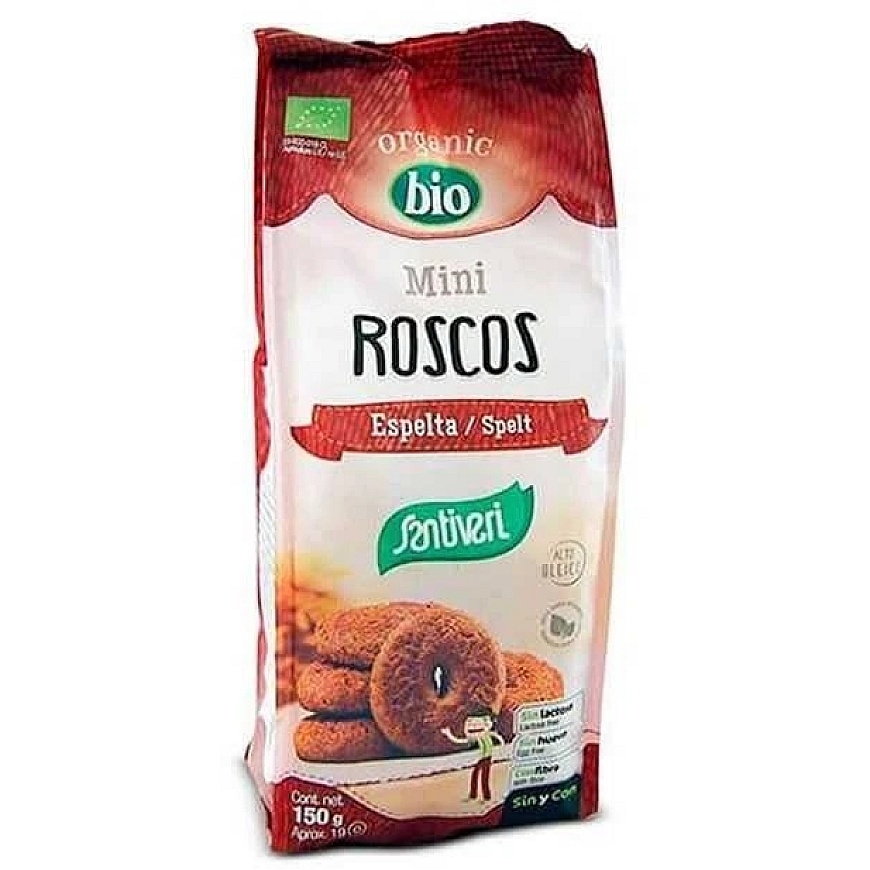 "Santiveri" organic spelt flour mini rolls 150g