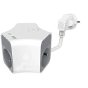 Plastrol 3-Socket Extension Lead with Switch and USB-A and USB-C Ports Plastrol 3-Socket Extension Lead with Switch and USB-A and USB-C Ports