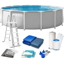 Металлический каркасный бассейн 457 x 107 см 12w1 INTEX 26724ND Металлический каркасный бассейн 457 x 107 см 12w1 INTEX 26724ND