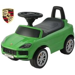 Milly Mally Porsche Cayenne S zaļais braucamais auto