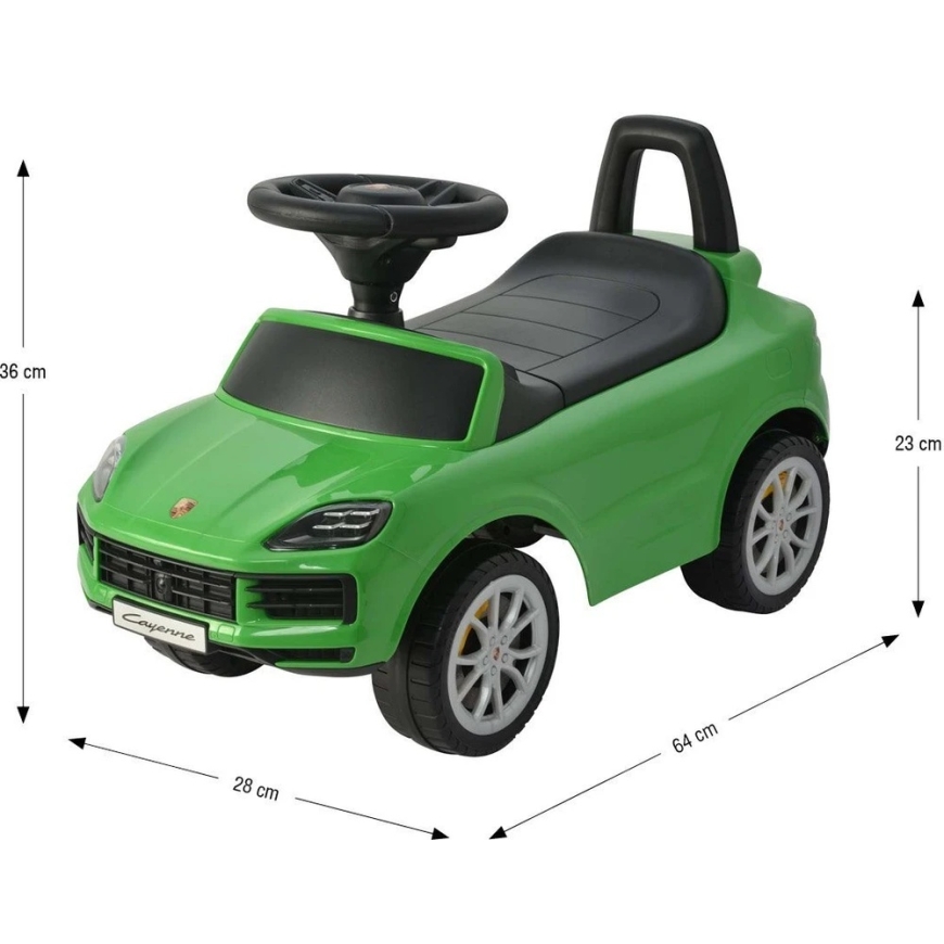 Milly Mally Porsche Cayenne S green ride-on car – 3