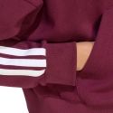 Moteriškas džemperis adidas Essentials 3-Stripes French Terry Quarter-Zip bordinis KF8316 (L) Moteriškas džemperis adidas Essentials 3-Stripes French Terry Quarter-Zip bordinis KF8316 (L)