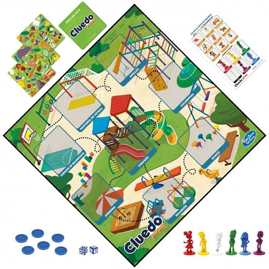 Cluedo bērniem Hasbro ES – 3