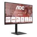 AOC E4 Q32E4U tietokoneen litteä näyttö 80 cm (31.5") 2560 x 1440 pikseliä Quad HD LED Musta AOC E4 Q32E4U tietokoneen litteä näyttö 80 cm (31.5") 2560 x 1440 pikseliä Quad HD LED Musta