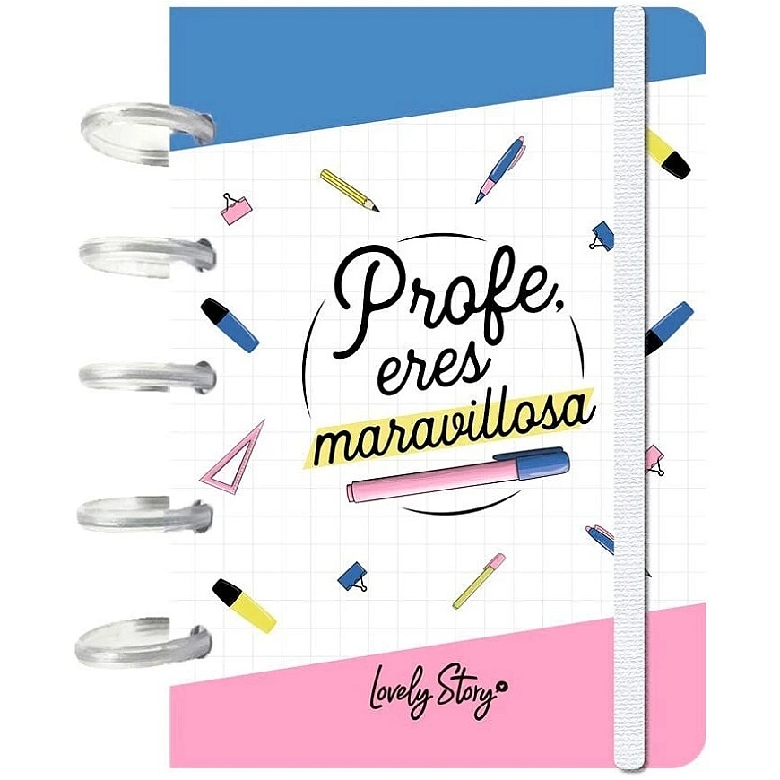 Lovely Story Cuaderno A6 - Profe Eres Maravillosa