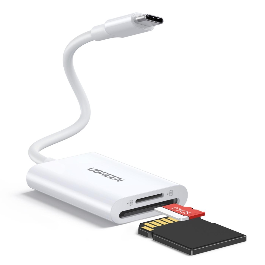 Ugreen 35506 card reader USB 3.2 Gen 1 (3.1 Gen 1) Type-C White