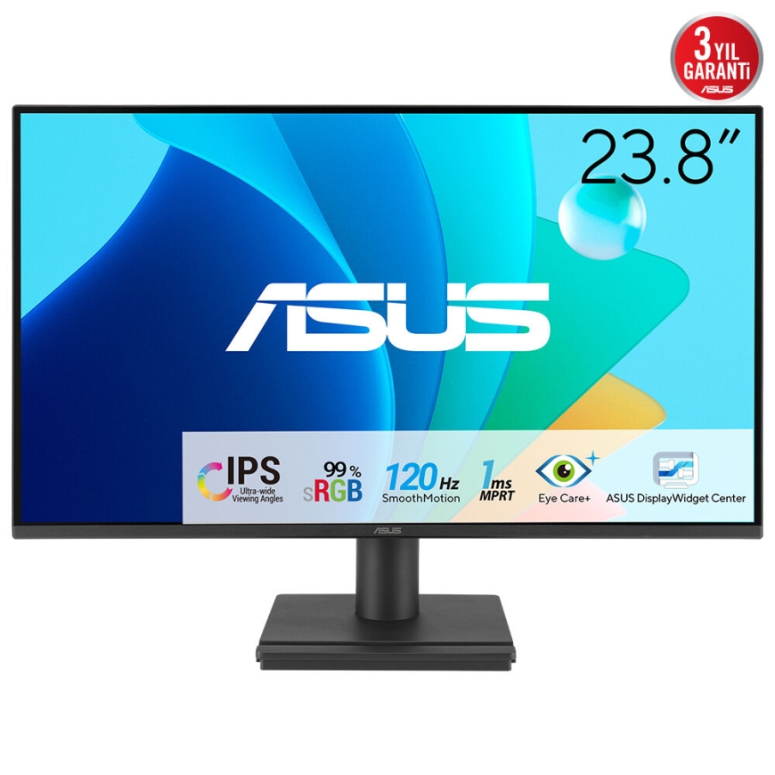 ASUS VA249HG kompiuterio monitorius 60,5 cm (23.8") 1920 x 1080 pikseliai „Full HD“ LCD Juoda – 2