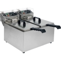 Yato Double Fryer 2x5L, with Cold Zone, Stainless Steel Yato Double Fryer 2x5L, with Cold Zone, Stainless Steel