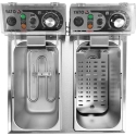 Yato Double Fryer 2x5L, with Cold Zone, Stainless Steel Yato Double Fryer 2x5L, with Cold Zone, Stainless Steel