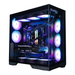 Zalman D50, ATX Mid Tower PC Case, 3 x 120mm Fans, Black