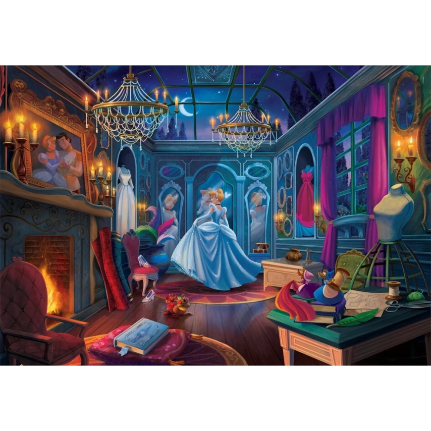 Clementoni CLE puzzle 500 Book Disney Princess Cinderella 35158 – 4