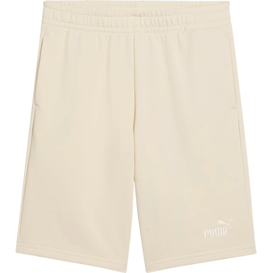 Puma ESS Small No.1 Logo lasten shortsit hiekanvärisenä 692974 87 (164 cm) – 2