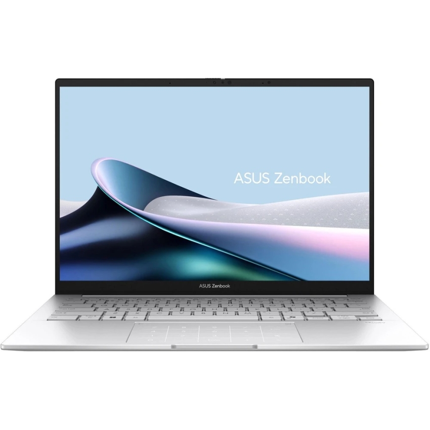 Nešiojamas kompiuteris ASUS ZenBook 14 UX3405CA-OLED577WZ Ūkanotas sidabrinis (be maitinimo adapterio) – 2