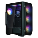 Zalman N7 PLUS V2, ПК корпус формата ATX Mid Tower, 6 x 120 мм RGB вентиляторов, 1 x 120 мм вентилятор, черный