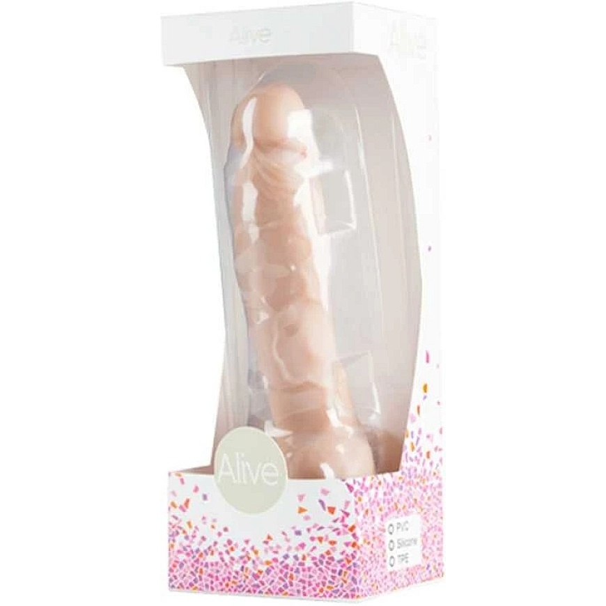 Alive Nario penisdildo kiveksille imukuppi seksille 18cm