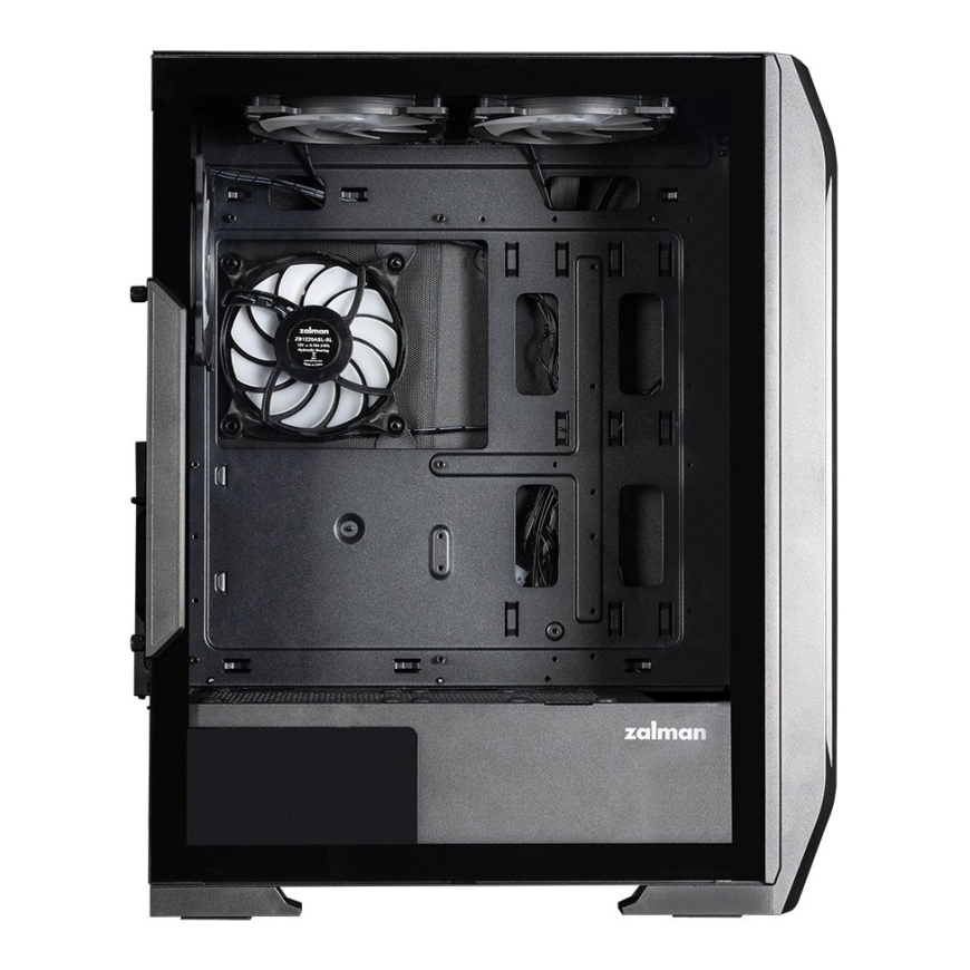 Zalman N7 PLUS V2, ATX Mid Tower PC Case, 6 x 120mm RGB Fans, 1 x 120mm Fan, Black – 4