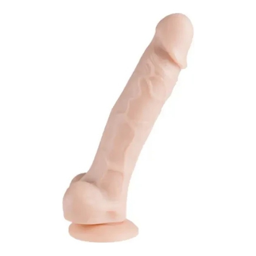 Alive Nario dzimumlocekļa dildo ar sēklinieku sūcēju seksam 18cm – 4