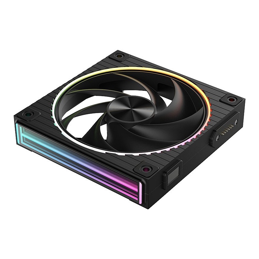 Zalman ZM-DF120 Juodas 120mm Daisy Chain Ventiliatorius, PWM, 2300RPM – 2