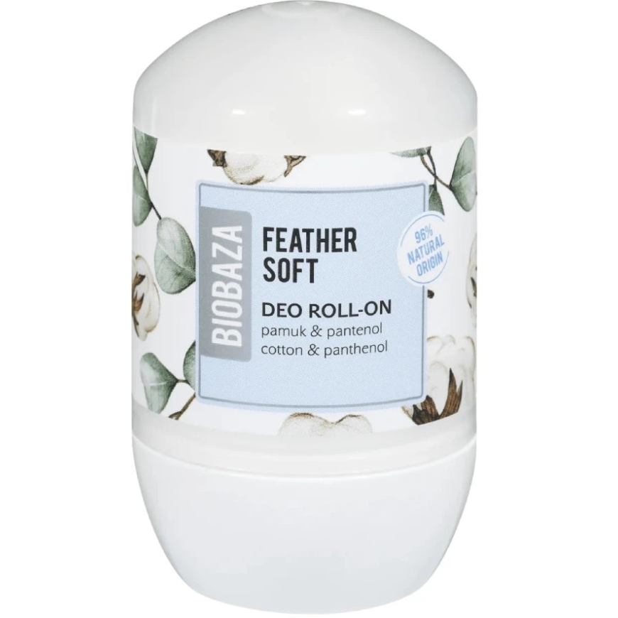 Biobaza Feather Soft Cotton -hikirullille naisille, 50 ml