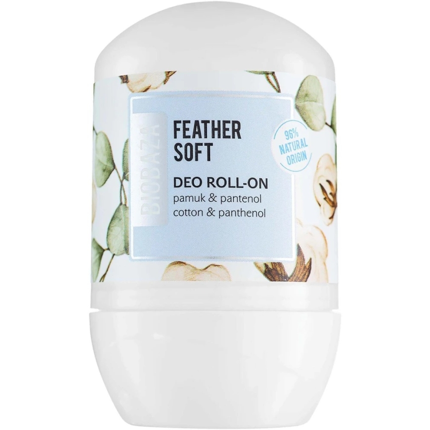 Biobaza Feather Soft Cotton антиперспирант Roll-On для женщин, 50 мл – 3