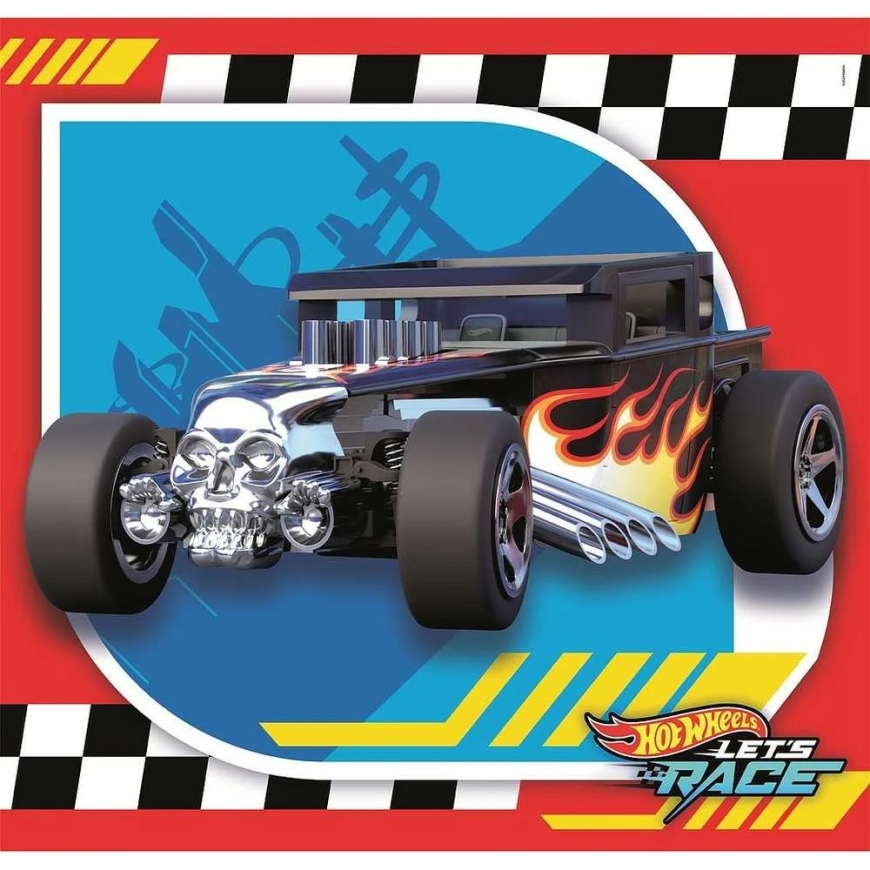 Clementoni Pužle 3x48 gab. - Hot Wheels – 2