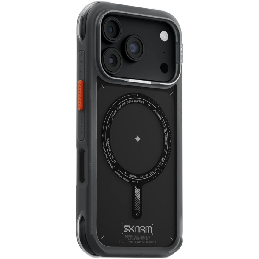 Skinarma Avion MagSafe -kotelo iPhone 18 Pro / 17 Pro:lle, musta – 3