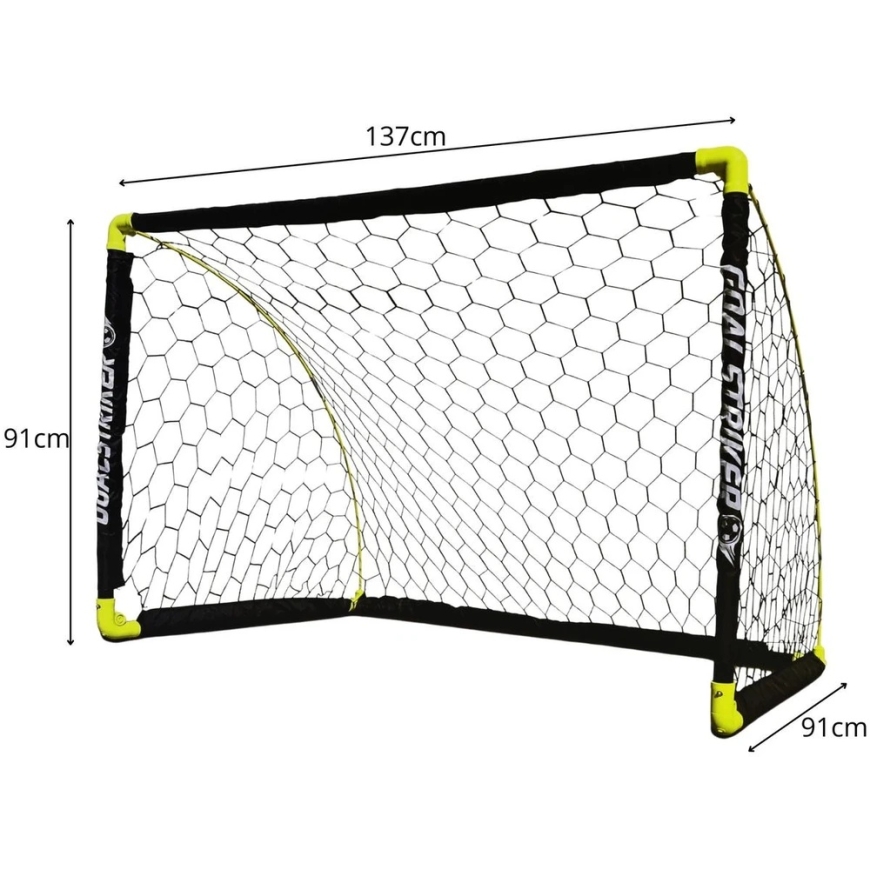 Enero Folding Football Goals 137x91x91 cm – 2