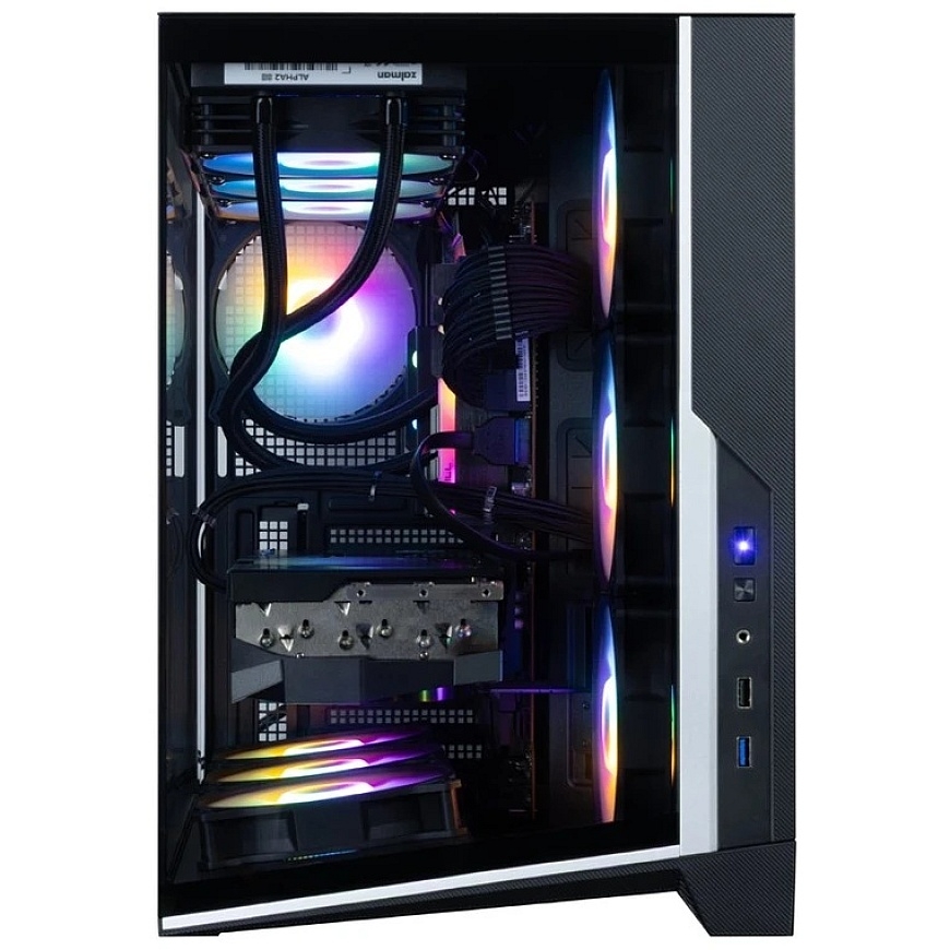 Zalman D40F ATX Mid Tower arvutikorpus, must – 3