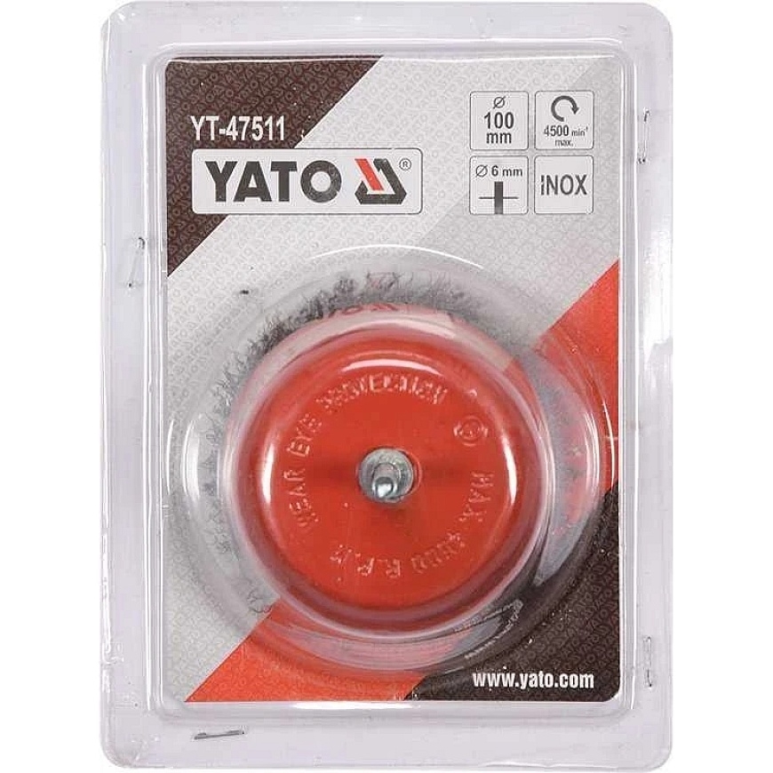 YATO SUKNIS AR POGU 100mm INOX – 3