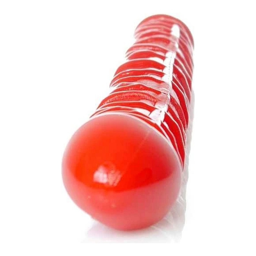 B Series Easylove Dildo - Flexible Double Dong - Red