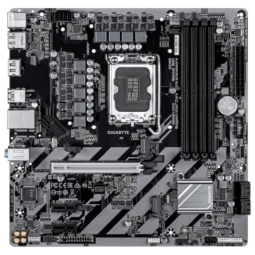 GIGABYTE B860M D3W emolevy Intel B860 LGA 1851 (Socket V1) mikro ATX – 2