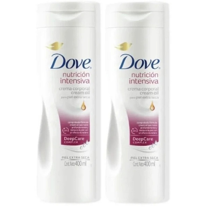 Dove Body Loc, 400 ml Intensiva DUPLO