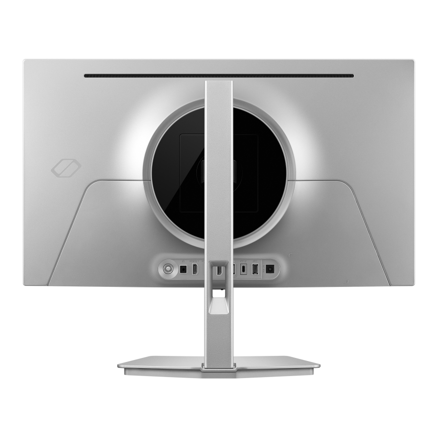 Samsung G80SH kompiuterio monitorius 68,6 cm (27") 3840 x 2160 pikseliai 4K Ultra HD OLED Sidabras – 3