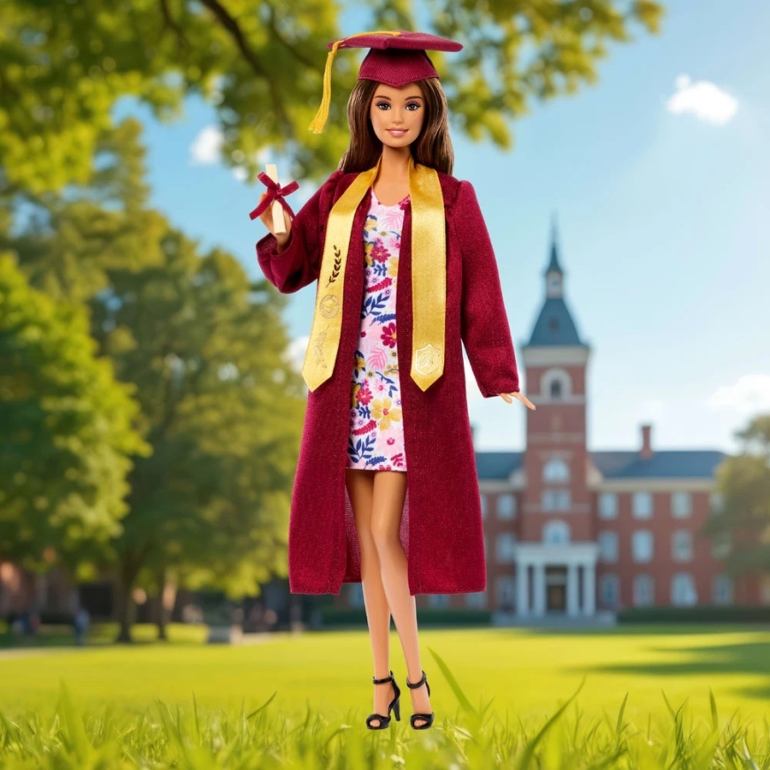 Mattel BARBIE GRAD WISHES kolekcionējama absolventes lelle (JJX81) – 4