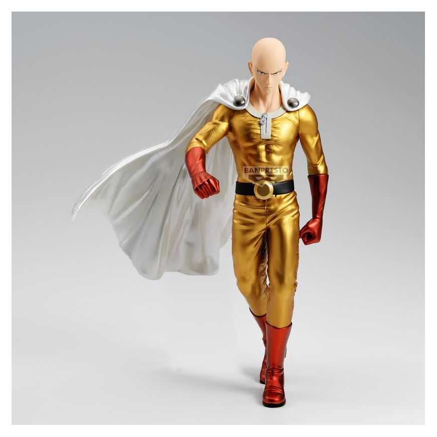Banpresto One Punch Man Grandista Saitama Metallic Ver figure 27cm – 2