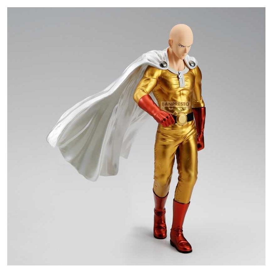 Banpresto One Punch Man Grandista Saitama Metallic Ver figuur 27 cm – 3
