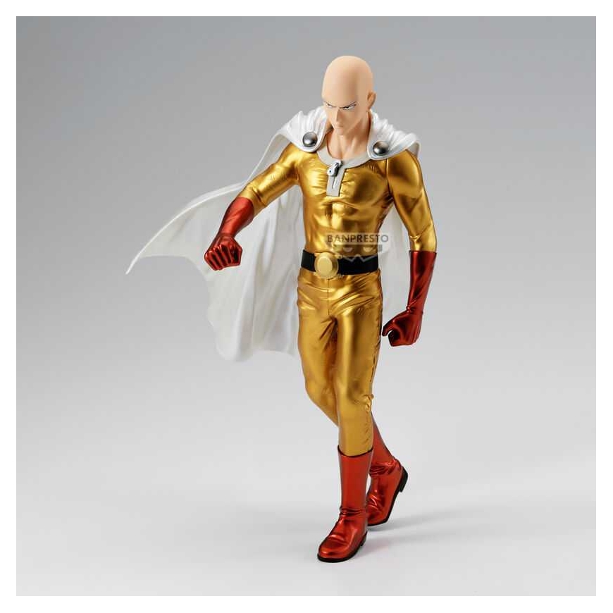Banpresto One Punch Man Grandista Saitama Metallic Ver figuur 27 cm – 4