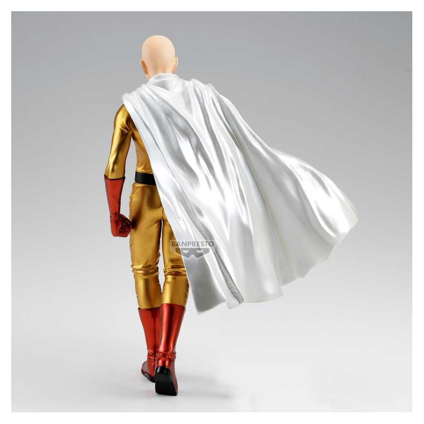 Banpresto One Punch Man Grandista Saitama Metallic Ver figuur 27 cm – 5