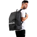Givova Zaino Sport Big Backpack with Reinforced Bottom Black B007-0010-UNICA Givova Zaino Sport Big Backpack with Reinforced Bottom Black B007-0010-UNICA