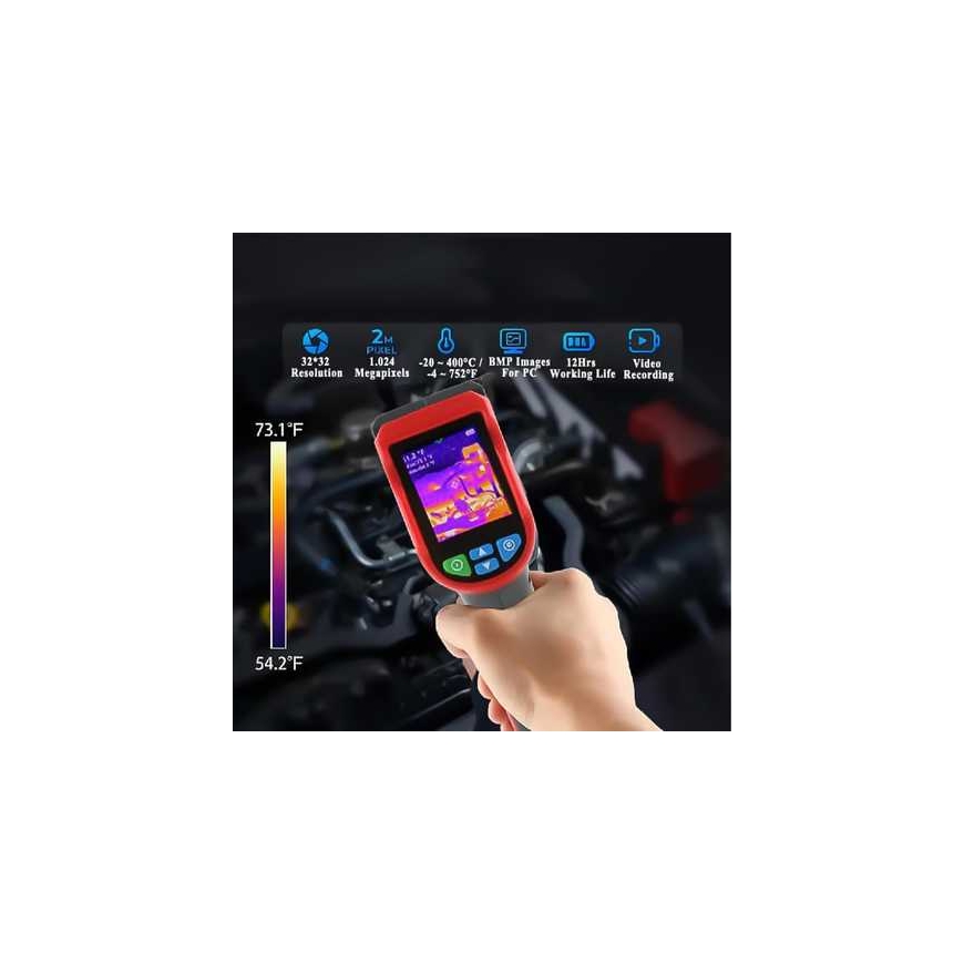Thermal Imaging LCD Camera USB 32x32 Noyafa NF-521 – 2