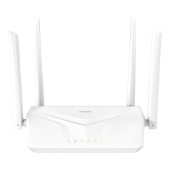 D-Link S12 juhtmevaba ruuter Gigabit Ethernet Kaks sagedusala (2,4 GHz / 5 GHz) Valge