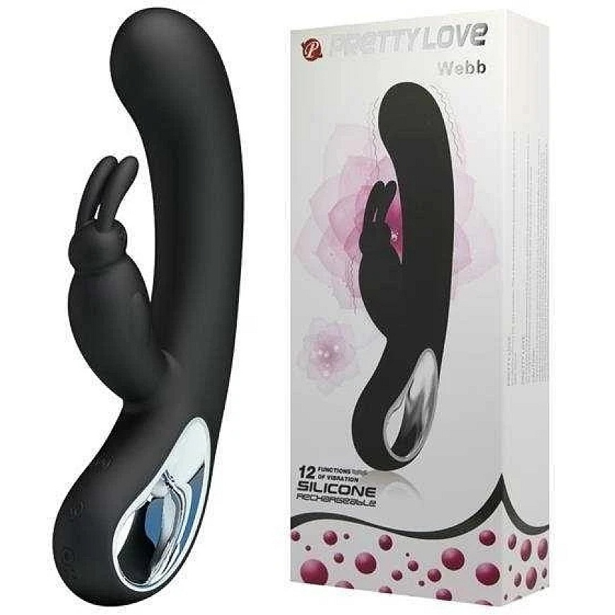 PRETTY LOVE - WEBB, Черный, USB, 12 функций