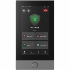 AX PRO Emopainike Näppäimistö AX Hybrid Pro DS-PK670MDW-HWE/Musta, sisäinen kosketusnäppäimistö