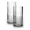 Mondex Since 1986 SERENITE Cylinder Vase 15x15x30cm Crackled Glass Mondex Since 1986 SERENITE Cylinder Vase 15x15x30cm Crackled Glass