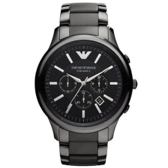 MENS WATCH EMPORIO ARMANI AR1451 CERAMICA (zx116a) - CHRONOGRAPH