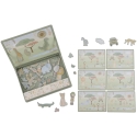 Little Dutch magnētiskā spēļu plate 'Safari Friends' FSC Little Dutch magnētiskā spēļu plate 'Safari Friends' FSC