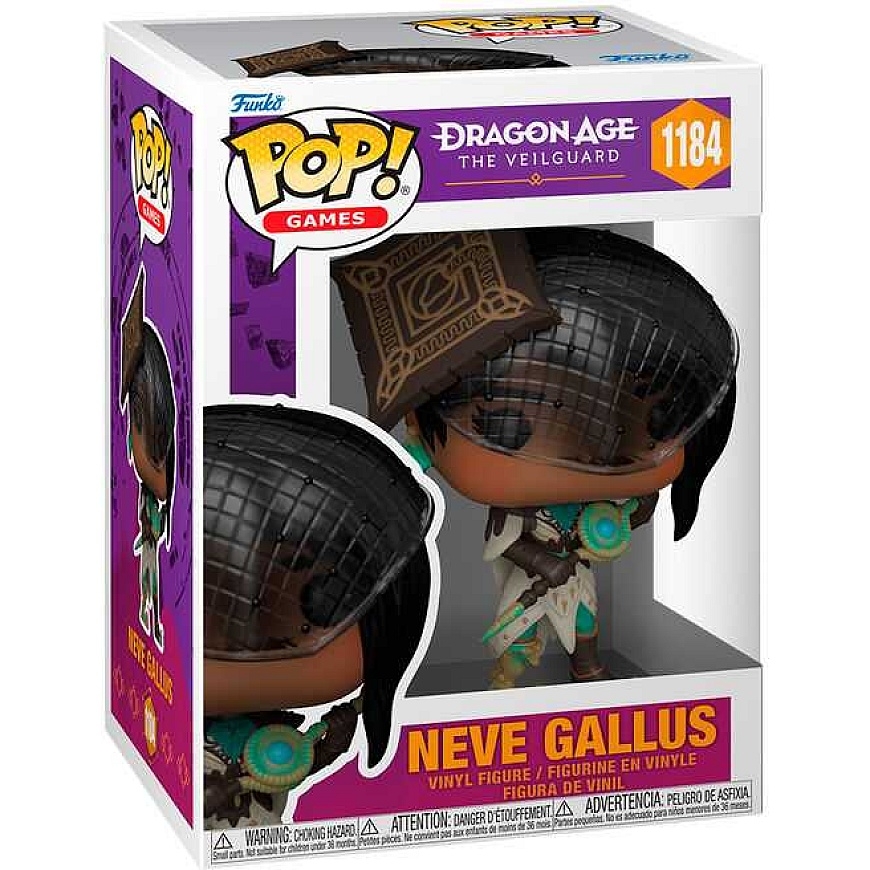 FUNKO POP! vinüüllik: Dragon Age: The Veilguard - Neve Gallus, ~9 cm