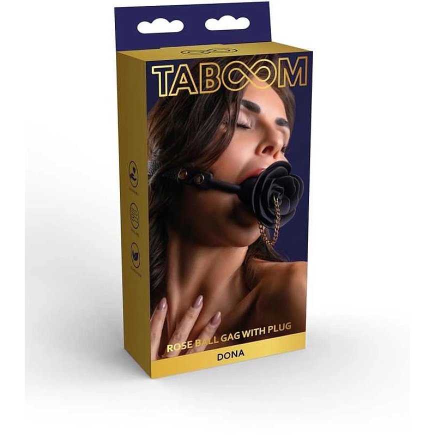 Taboom Rozā Bumbu Gag ar spraudni – 2