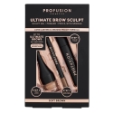 Profusion Cosmetics komplekt: Ultimate Brow Sculpt kulmugeel Soft Brown 1,8 g + Ultimate Brow Sculpt Defineeriv kulmupliiats & 2 Profusion Cosmetics komplekt: Ultimate Brow Sculpt kulmugeel Soft Brown 1,8 g + Ultimate Brow Sculpt Defineeriv kulmupliiats & 2