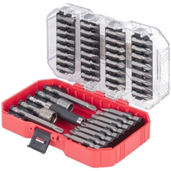 Screwdriver Bit and Socket Set, S2, PH, 45 pcs., AMIO-04932